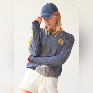 Free People Keep Rolling Logo Long Sleeve